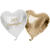 NEU Ballonset Helium & Ballons Hochzeit, gold und silber Bild 3