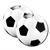 Servietten Fussball Live,  33 cm, 20 Stk. - Servietten rund, 20 Stck