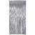 NEU Vorhang Lametta Laser Beam silber, 2m lang - 1m breit