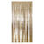NEU Vorhang Lametta matt gold, 2m lang - 1m breit