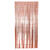 NEU Vorhang Lametta matt ros-gold, 2m lang - 1m breit