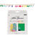 NEU Buchstabengirlande Happy Birthday Spripetastic aus Holz, 4m, Buchstaben 11x14cm