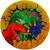 NEU Papp-Teller Dino-Party, ca. 23cm, 8 Stck aus FSC-Pappe