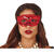 NEU Maske mit Pailletten, rot - Rot