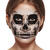 NEU Temporres Tattoo Halloween Skelett, 30x14cm