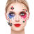 NEU Glitzersteine frs Gesicht Crazy Harlekin