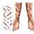 NEU Temporres Tattoo Halloween-Wunden Nhte und Klammern - Motiv Nhte und Klammern