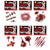 NEU Temporres Tattoo Halloween Horror, sortierte Modelle