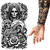 NEU Temporres Tattoo Tag der Toten, 14x30cm