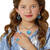 NEU Schmuckset 3-teilig, Kette, Ohrringe, Ring, mit blauen Herzen