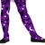 NEU Kinder-Strumpfhose lila Hexe, 3-6 Jahre