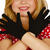 NEU Kinder-Handschuhe schwarz, 18 cm