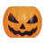 Halloween-Spielzeug Gummi Krbis mit Gespenst Bild 2