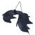 NEU Halloween-Deko-Figur hngende Fledermaus, 29cm