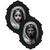 NEU Gruseliges M�dchen-Halloween-Bild mit Holografie-Effekt, ca. 35x48cm