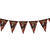 NEU Wimpelkette Horror-Zirkus, 3m, Wimpel ca. 20x30cm - Wimpelkette