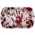 NEU Tablett Blut-Spritzer aus Kunststoff, ca. 29x15cm - Tablett