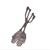 NEU Halloween Salat-Zange / Salatbesteck, ca. 28cm