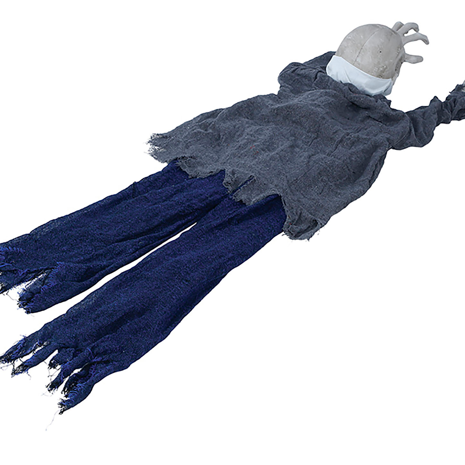 SALE Halloween-Deko-Figur Kriechender Zombie, ca. 140cm, mit Licht, Sound und Bewegung Bild 2