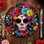 NEU Papp-Teller Day of the Dead, 6 Stk., ca. 23cm - Teller