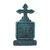 NEU Halloween-Deko Grabstein Kreuz RIP, ca. 43x22cm