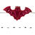 NEU Halloween-Lichterkette Fledermuse, batteriebetrieben, Lnge ca. 120 cm