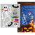 NEU Halloween-Deko Gel-Dekoration Skelett, ca. 20x25cm