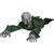 NEU Hallowenn Deko-Figur Kriechender Zombie, ca. 110cm, mit Licht-, Sound- umd Bewegungseffekt