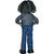 NEU Halloween-Deko-Figur Gruselkind, mit Aufhnger, 45cm Bild 3