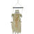 NEU Halloween-Deko-Figur Mdchen auf Schaukel, mit Licht- und Soundeffekt, 75cm
