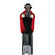 NEU Halloween-Deko Figur verrckter Vampirgraf, mit Licht-, Sound- und Bewegungseffekt, 180cm
