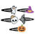 NEU Haarspangen Halloween-Motive, 5 Stck