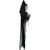 NEU Halloween-Deko Buckel-Hexe mit Licht-, Sound- und Bewegungseffekt, 120cm Bild 2