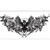 NEU Tempor�res Tattoo Halloween Rabe, 23x12cm