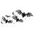 NEU Tempor�res Tattoo Halloween Gro�e Flederm�use, 15x8cm