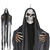 NEU Halloween Deko-H�ngefigur Skelett mit Fetzen Tunika, ca. 210cm, mit Licht- und Sound-Effekt