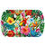 NEU Tablett Tropical Hawaii aus Kunststoff, ca. 39x24cm - Tablett