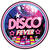 NEU Papp-Teller Disco Fever, 6 Stk., ca. 23cm - Teller
