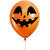NEU Latex-Luftballons Halloween Krbis, orange, ca. 30cm, 10 Stck Bild 2