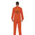 NEU Herren-Kostm Amerikanischer Hftling / Strfling, orange, Gr. S Bild 2