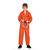 NEU Kinder-Kostm Amerikanischer Hftling / Strfling, orange, 5-6 Jahre
