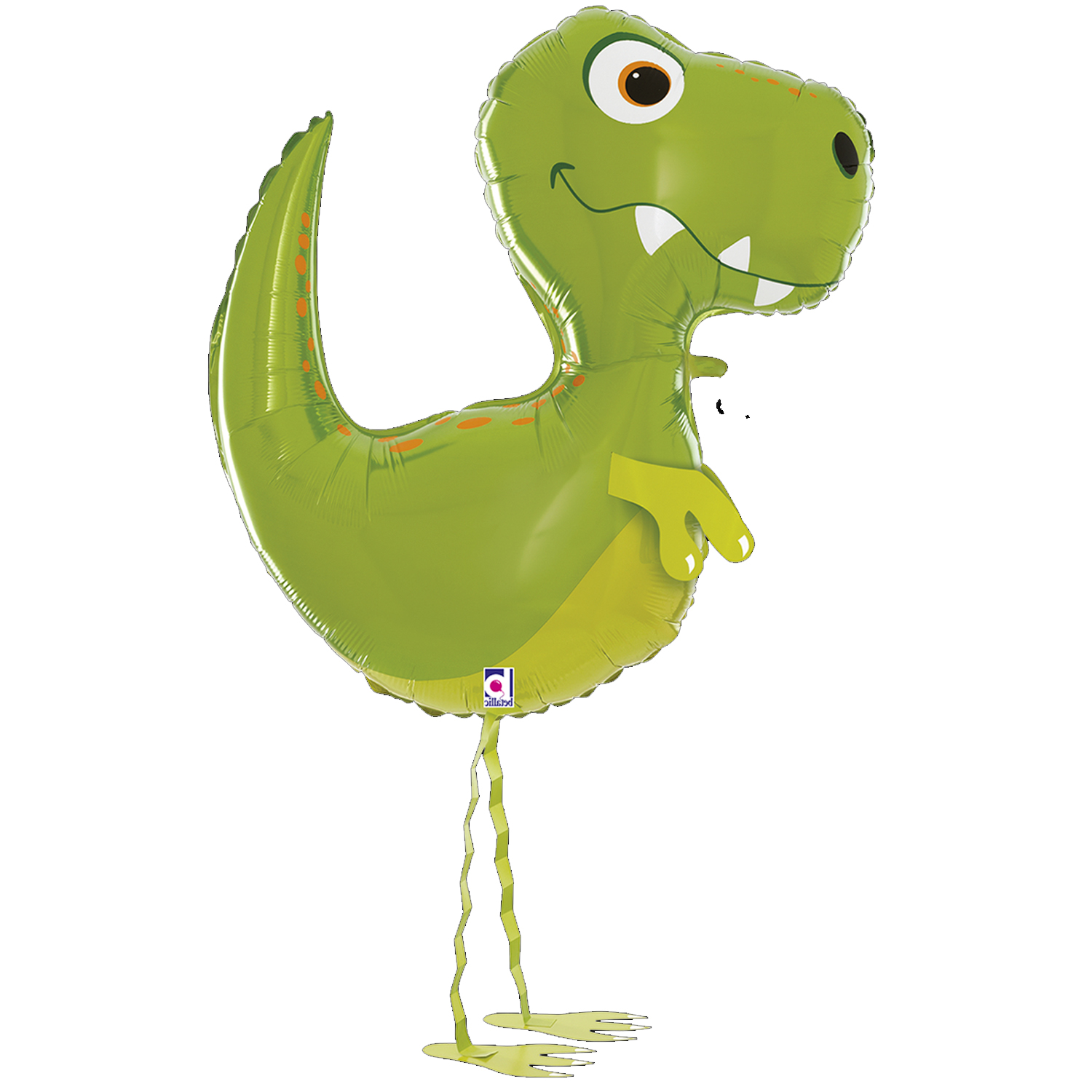 NEU Folienballon Airwalker Grner Dino, 57x86cm Bild 2