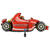 NEU Folienballon Rennauto Racing Car, rot, 100x41cm