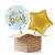NEU Ballongre It's a Boy Sterne und Wolken, blau, 35cm, 2 Ballons