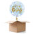 NEU Ballongre It's a Boy Sterne und Wolken, blau, 35cm, 1 Ballon