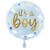 NEU Folienballon It's a Boy Sterne und Wolken, blau, 35cm