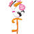 NEU Folienballon Special Delivery Storch, rosa, Baby Birthday, 59x173cm