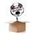 NEU Ballongre Fuball mit Happy Birthday Schriftzug, 35cm, 1 Ballon