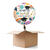 NEU Ballongre Du hast es geschafft, Glckwunsch, bunt, 35cm, 1 Ballon