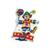 Wand-Deko Clown mit Einrad, Hhe ca. 40 cm - Wand-Deko Clown mit Einrad